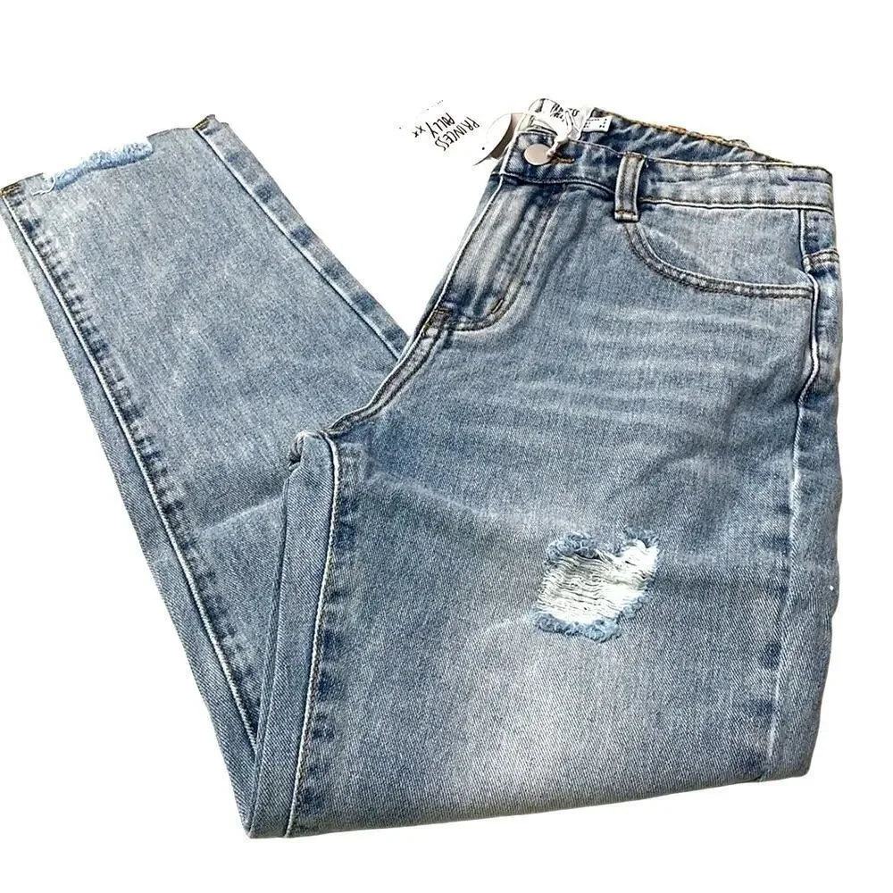 PRINCESS Polly BEHATI STRAIGHT LEG JEANS DENIM Size 2 NWT